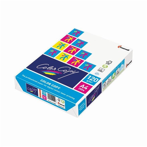 Color Copy A4 Paper 120gsm White (Pack of 250)