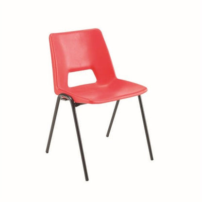 Jemini Stacking Chair 490x475x725mm Polypropylene Red