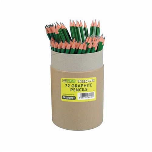 ReCreate Treesaver Recycled HB Pencil (Pack of 72)