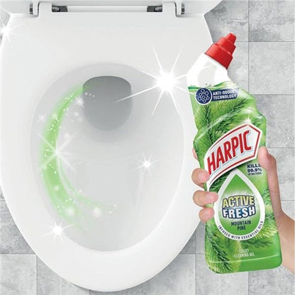 Harpic Active Fresh Toilet Cleaner Gel Pine 750ml Pack of 12