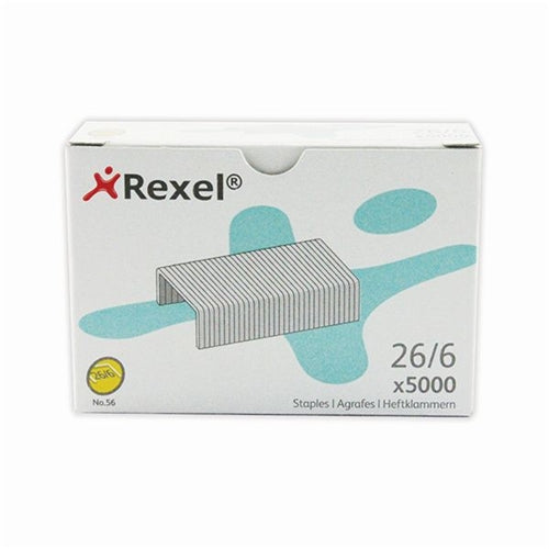 Rexel Choices No 56 Staples 6mm (Pack of 5000)