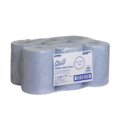 Scott Slimroll Hand Towel Roll Blue 165m (Pack of 6)