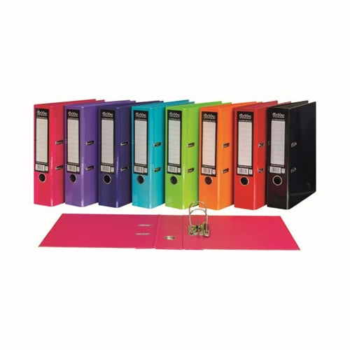 Pukka Brights Lever Arch File A4 Assorted (Pack of 10)