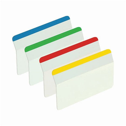 Post-it Index Angled Filing Tabs Assorted (Pack of 24)