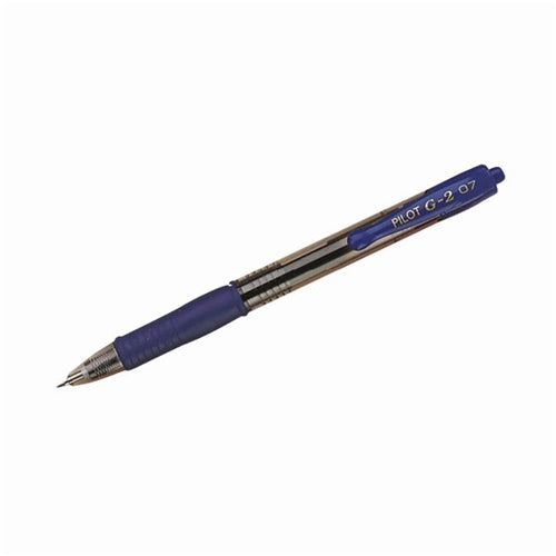 Pilot G207 Gel Ink Retractable Rollerball Pen BluE (Pack of 12)