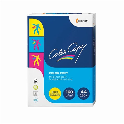 Color Copy A4 Paper 160gsm White (Pack of 250)