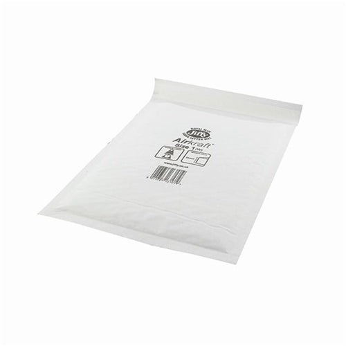 Jiffy AirKraft Bag Size 1 170x245mm White (Pack of 100)