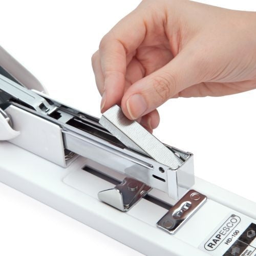 Rapesco ECO HD-100 Heavy Duty Stapler Capacity 100 Sheets White