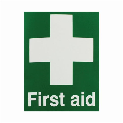 Safety Sign First Aid 150x110mm Self-Adhesive