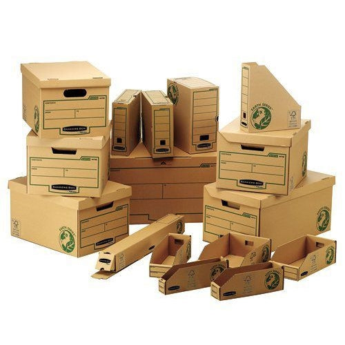 Bankers Box Earth Series Storage Box Brown (Pack of 10)