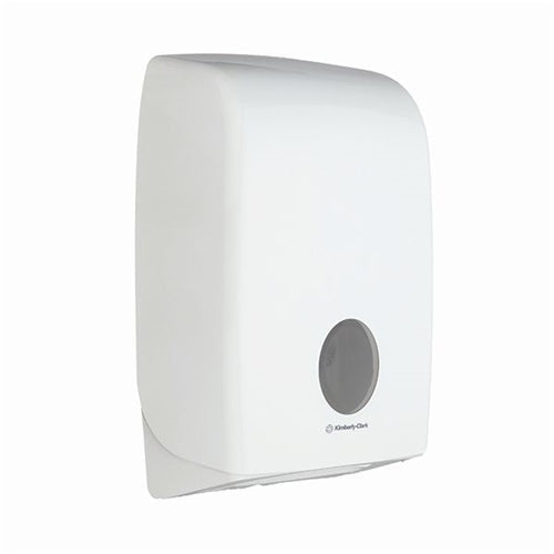 Aquarius Folded Hand Towel Dispenser White