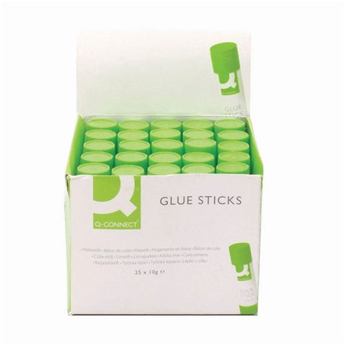 Q-Connect Glue Stick 10g (Pack of 25)