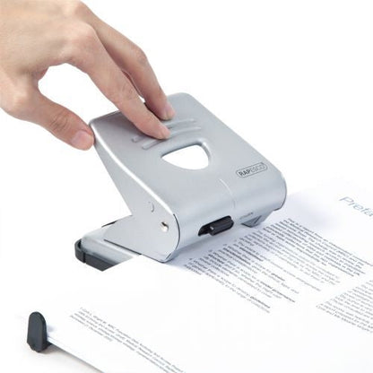 Rapesco 827 Hole Punch Capacity 30 Sheets Silver