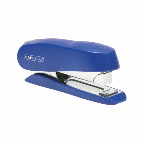 Rapesco Luna Half Strip Stapler Heavy Duty Blue