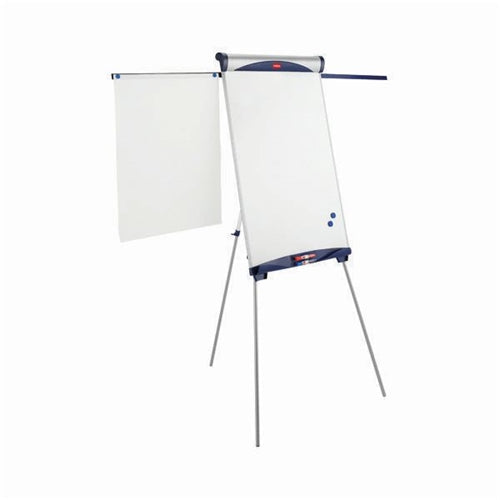 Nobo Shark Flipchart and Drywipe Easel BlueSilver