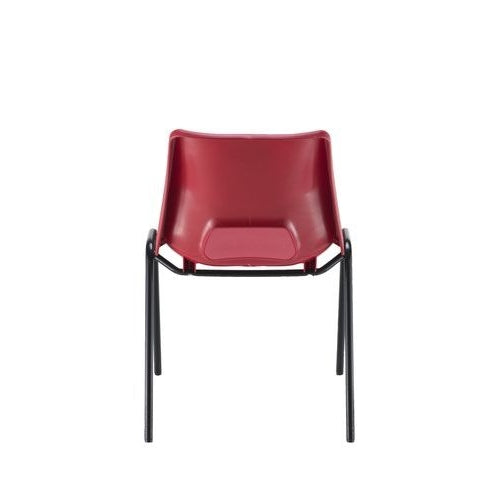 Jemini Stacking Chair 490x475x725mm Polypropylene Red