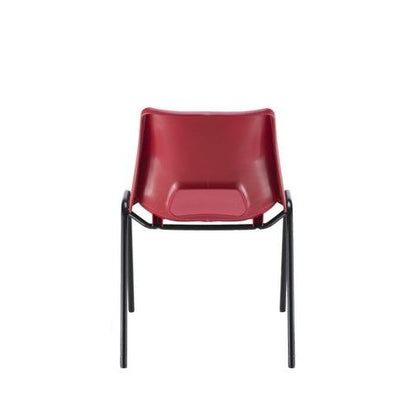 Jemini Stacking Chair 490x475x725mm Polypropylene Red