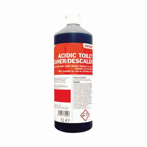 2Work Acidic Toilet Cleaner/Descaler/Deodoriser 1 Litre