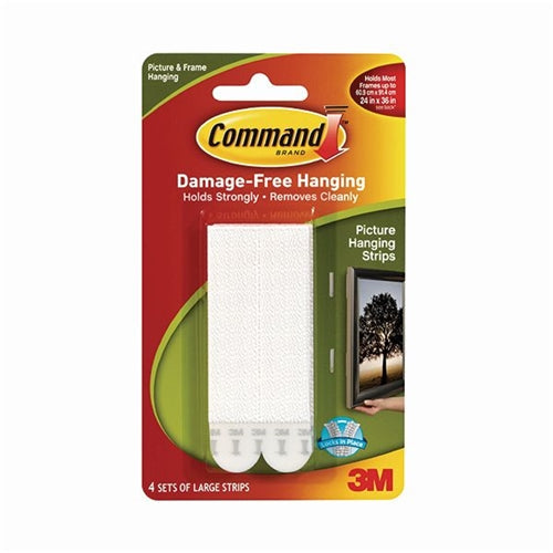 Command Large Picture Hanging Strip Clipstrip (Pack of 12)