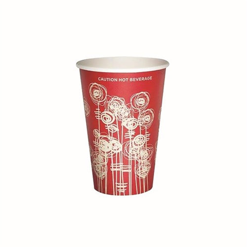 Paper Vending Cup 9oz 25cl Swirl Design (Pack of 1000)