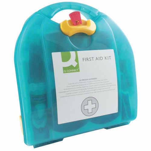 Q-Connect 20 Person Wall-Mountable First Aid Kit