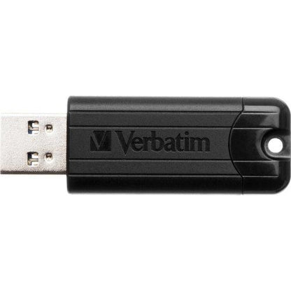 Verbatim Pinstripe USB 3.0 Flash Drive 128GB Black