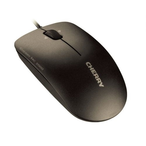 Cherry MC 2000 USB Wired Infra-red Mouse With Tilt Wheel Technology Black