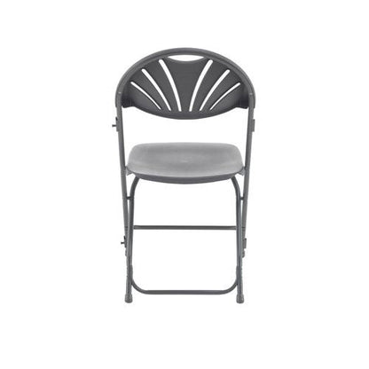 Titan Folding Chair 445x460x870mm Charcoal