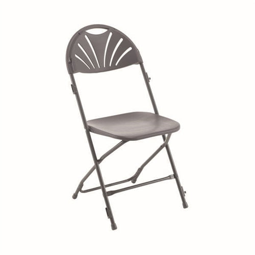 Titan Folding Chair 445x460x870mm Charcoal