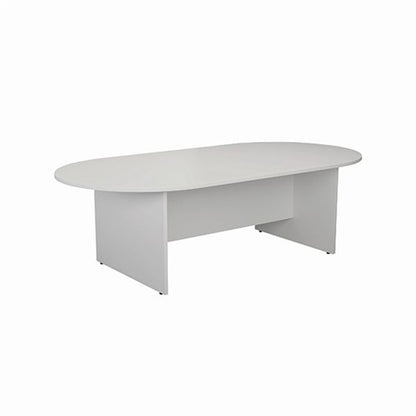 Jemini Meeting Table 2400x1200x730mm White