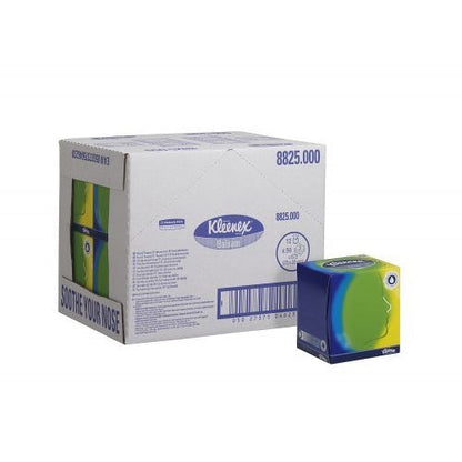 Kleenex Balsam Facial Tissues Cube 56 Sheets (Pack of 12)