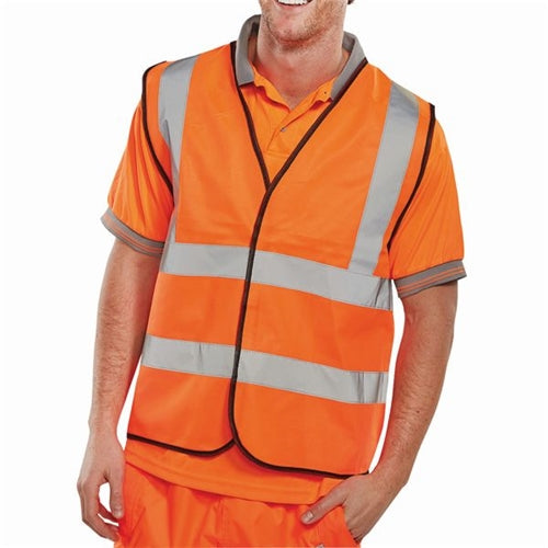 Beeswift High Visibility Waistcoat Full App G XL