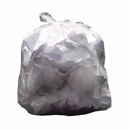 2Work Medium Duty Refuse Sack Clear (Pack of 200)