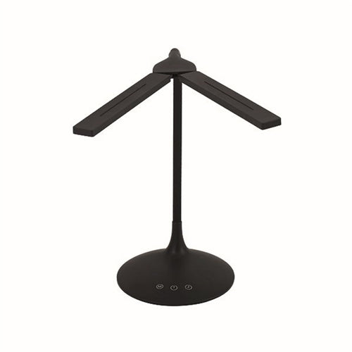 Alba Nomad Two Head Desk Lamp Black