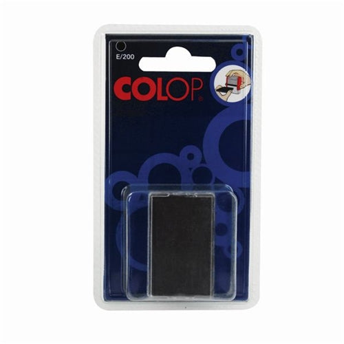 Colop E200 Replacement Ink Pad Black (Pack of 2)