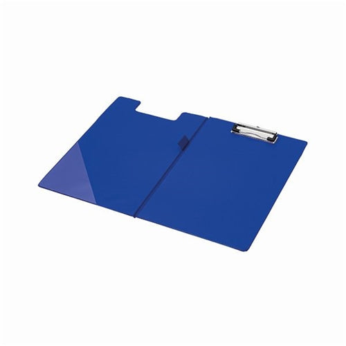 Q-Connect PVC Foldover Clipboard Foolscap Blue