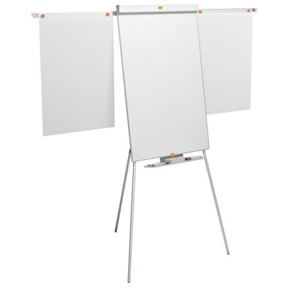 Nobo Shark Flipchart and Drywipe Easel BlueSilver