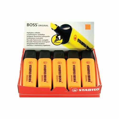 Stabilo Boss Original Highlighter Orange (Pack of 10)