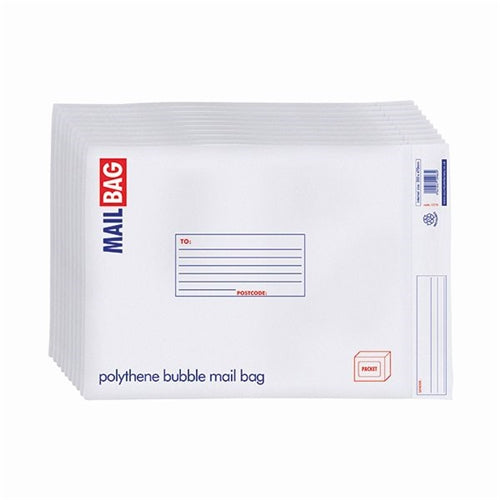 County Stationery Poly Bubble Envelopes Extra Large 350x470 (Pack of 10)