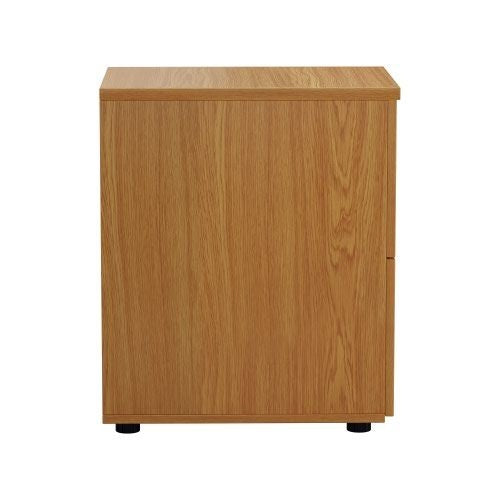 First 2 Drawer Filing Cabinet 465x600x730mm Nova Oak