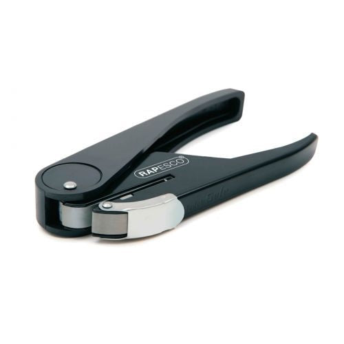 Rapesco Sole Single Hole Punch Capacity 23 Sheets Black