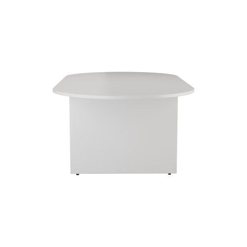 Jemini Meeting Table 2400x1200x730mm White