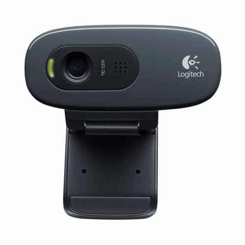 Logitech C270 Webcam 3 MP 1280x720 Pixels USB2.0 Black