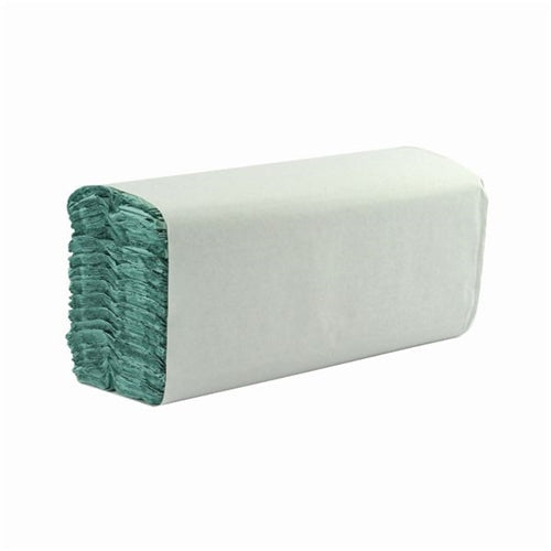 1-Ply Green C-Fold Hand Towels (Pack of 2856)