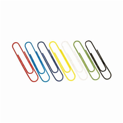 Paperclips Coloured 32mm 10 x 100 (Pack of 1000)