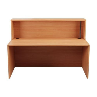 Jemini Reception Unit 1600x800x740mm Beech