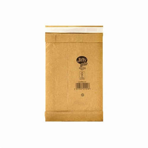 Jiffy Padded Bag Size 1 165x280mm Gold PB-1 (Pack of 100)