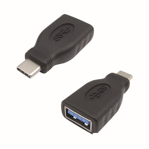 Connekt Gear USB 3 Adapter Type C Male to A Female + OTG Black