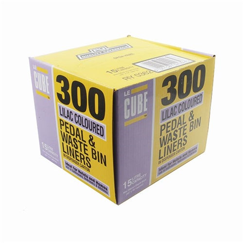 Le Cube Pedal Bin Liner Dispenser (Pack of 300)