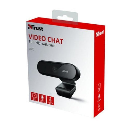 Trust Tyro Full HD Webcam 1080p Black